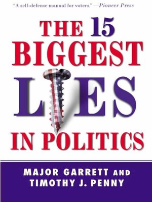 cover image of The 15 Biggest Lies in Politics
